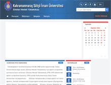 Tablet Screenshot of elbistanmyo.ksu.edu.tr