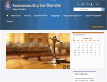 Tablet Screenshot of kamuyonetimi.ksu.edu.tr